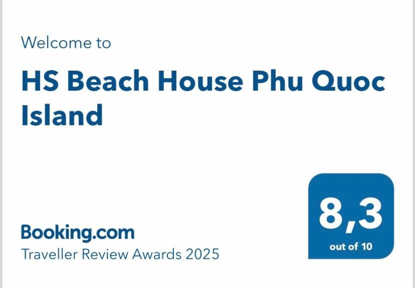 Hs Beach House Phu Quoc Island Экстерьер фото